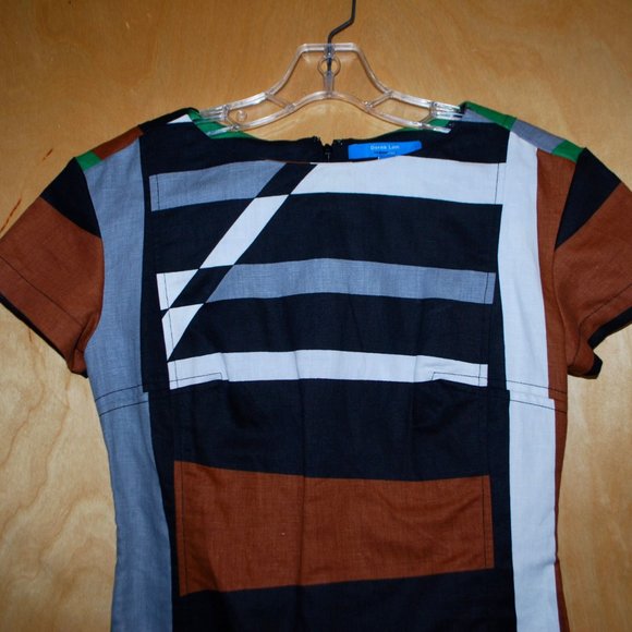 Derek Lam for Design Nation Striped Sheath Dress - Picture 3 of 10